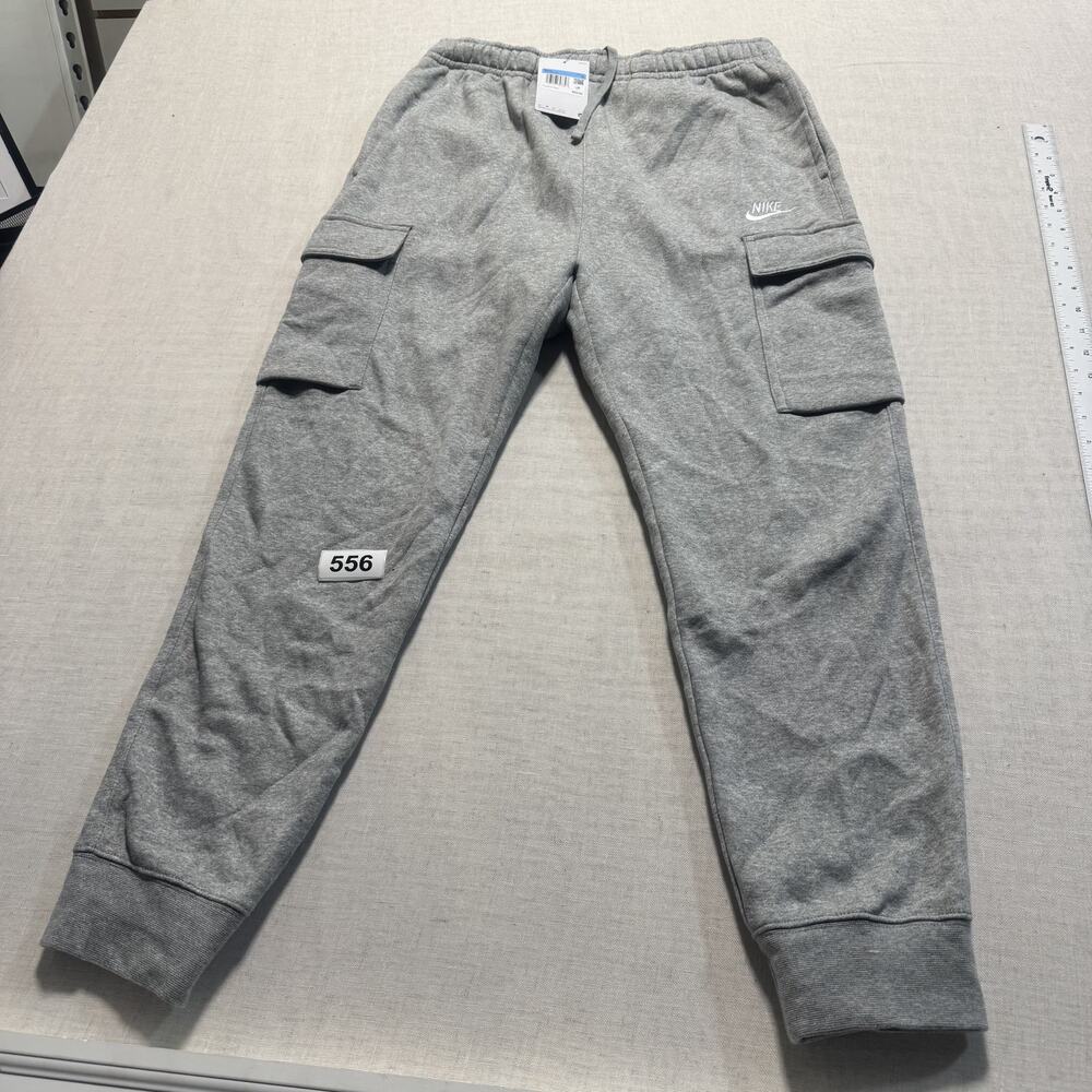 Nike Swoosh Joggers Men Gray Sz M Brand‎ New